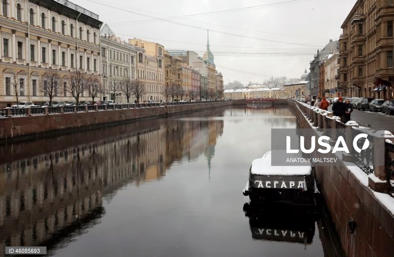Rússia: Nevão em São Petersburgo