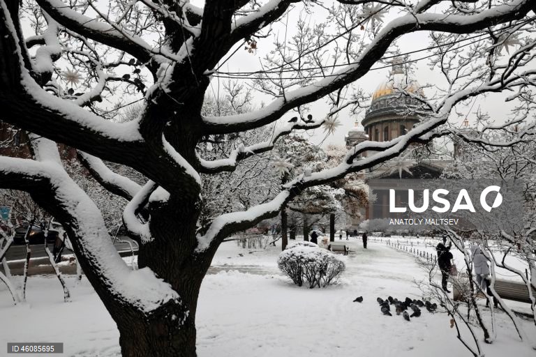 Rússia: Nevão em São Petersburgo