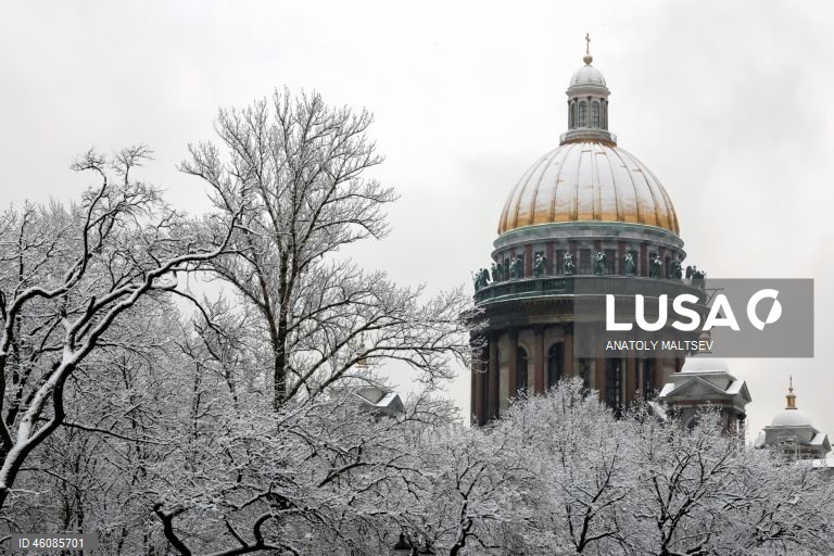 Rússia: Nevão em São Petersburgo