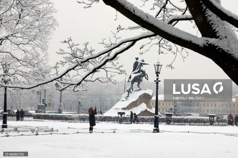Rússia: Nevão em São Petersburgo