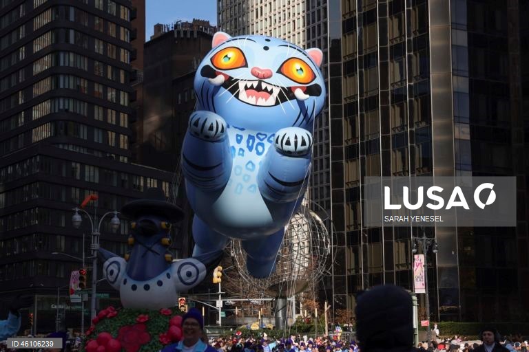 Nova Iorque: Desfile do Dia de Ação de Graças da Macy's