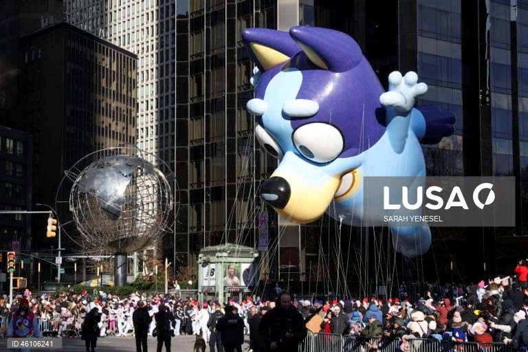 Nova Iorque: Desfile do Dia de Ação de Graças da Macy's