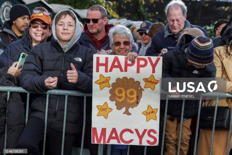 Nova Iorque: Desfile do Dia de Ação de Graças da Macy's
