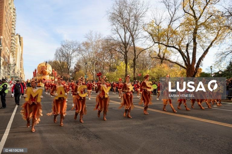 Nova Iorque: Desfile do Dia de Ação de Graças da Macy's