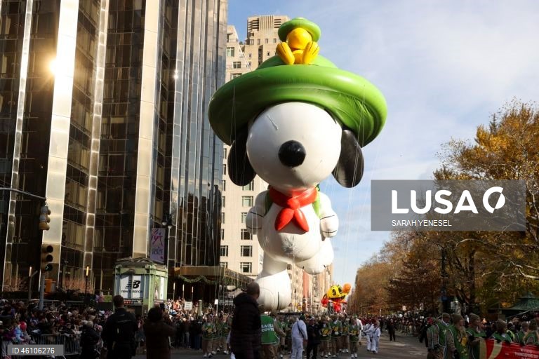 Nova Iorque: Desfile do Dia de Ação de Graças da Macy's