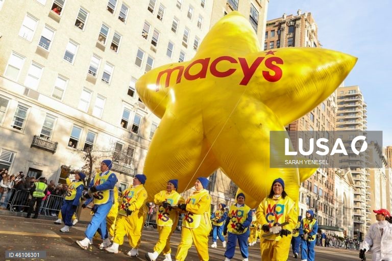 Nova Iorque: Desfile do Dia de Ação de Graças da Macy's