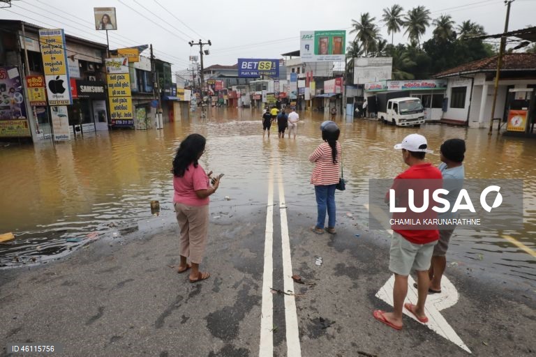 Inundações no Sri Lanka