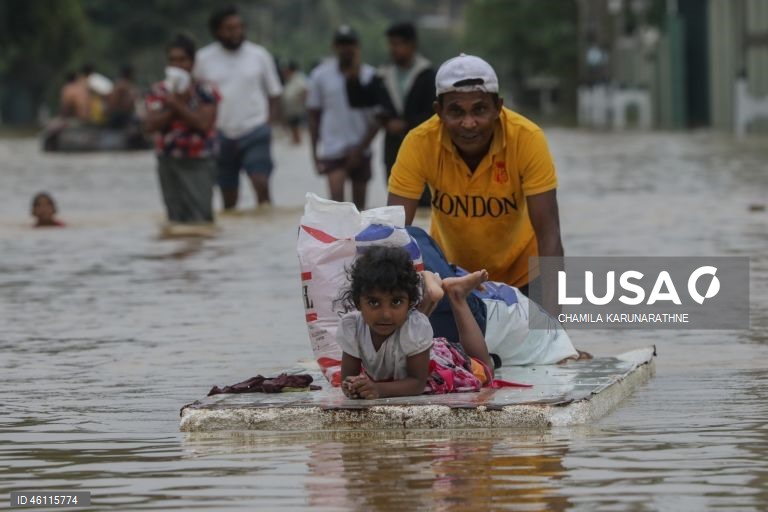 Inundações no Sri Lanka
