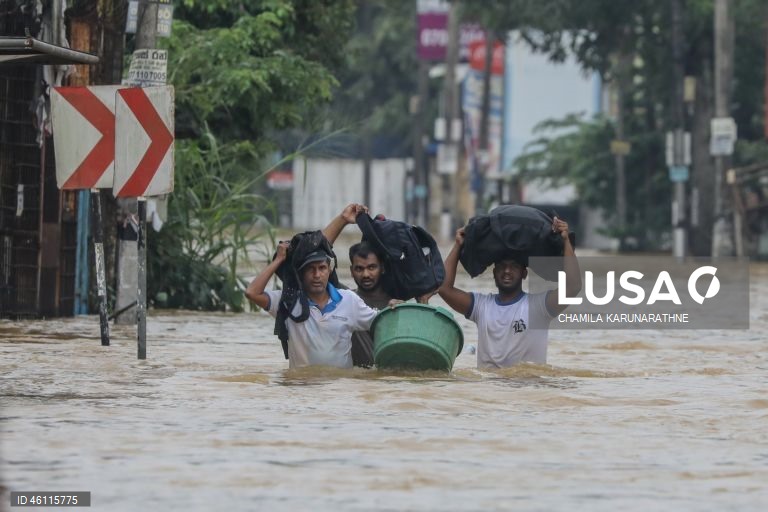 Inundações no Sri Lanka