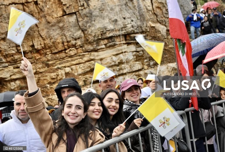 Papa Leão XIV visita Líbano