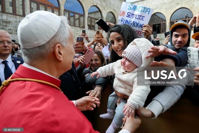 Papa Leão XIV visita Líbano