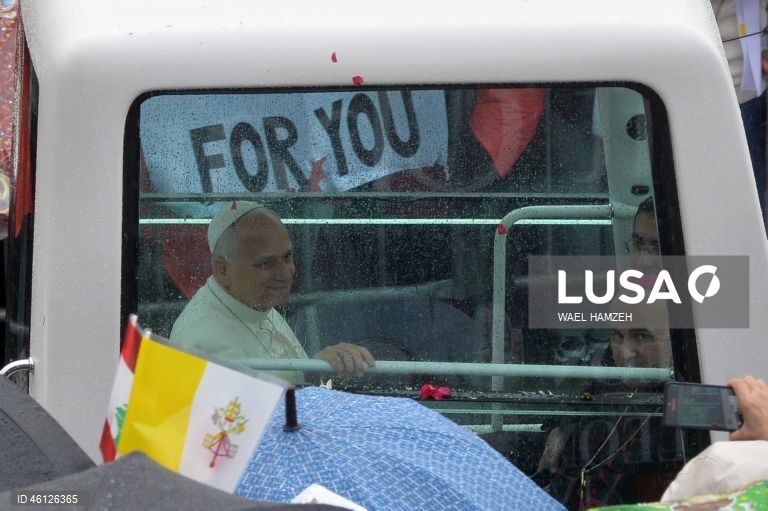 Papa Leão XIV visita Líbano