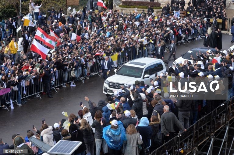 Papa Leão XIV visita Líbano