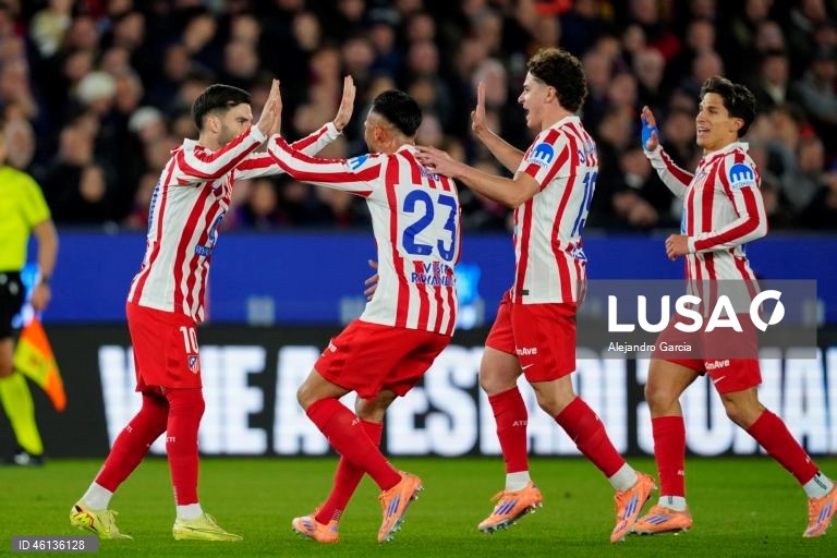 Futebol: Liga espanhola: FC Barcelona - Atlético de Madrid