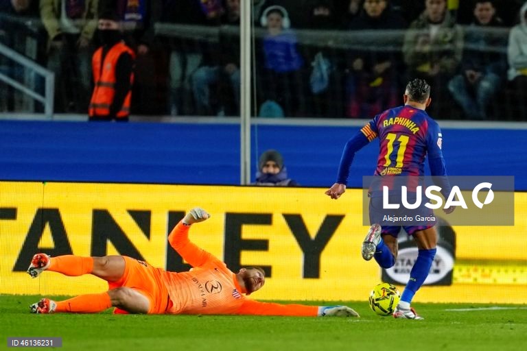 Futebol: Liga espanhola: FC Barcelona - Atlético de Madrid