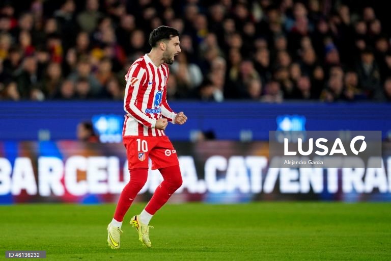 Futebol: Liga espanhola: FC Barcelona - Atlético de Madrid