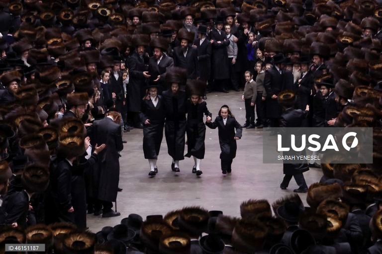 EUA: Casamento judeu ortodoxo hassídico em Nova Iorque