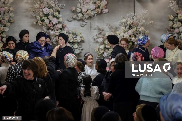 EUA: Casamento judeu ortodoxo hassídico em Nova Iorque