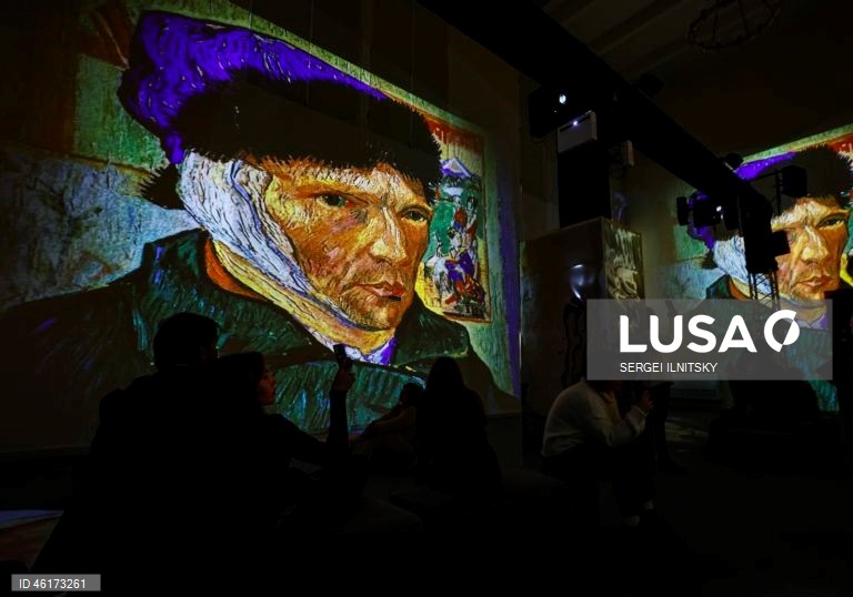 Rússia: Exposição multimédia «Ser Van Gogh» em Moscovo