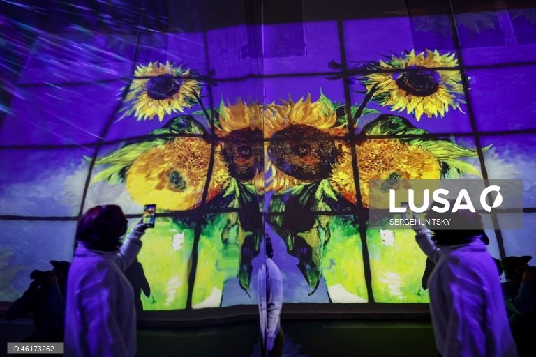 Rússia: Exposição multimédia «Ser Van Gogh» em Moscovo