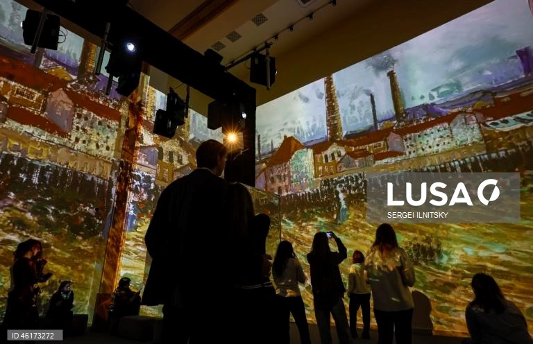 Rússia: Exposição multimédia «Ser Van Gogh» em Moscovo