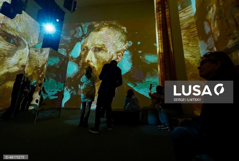Rússia: Exposição multimédia «Ser Van Gogh» em Moscovo
