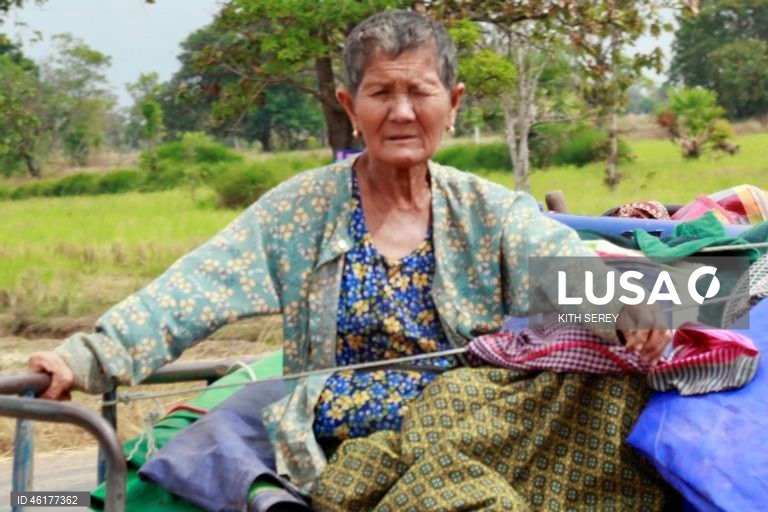 Camboja: Refugiados da guerra entre o Camboja e a Tailândia