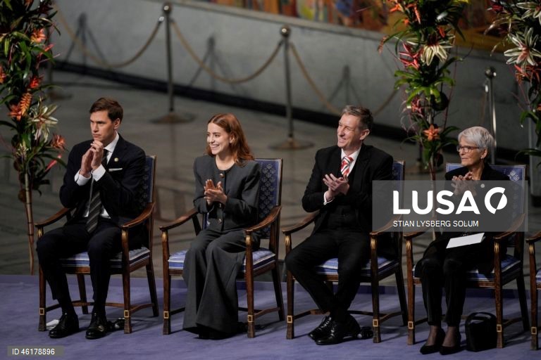 Noruega: Cerimónia de entrega do Prémio Nobel da Paz 2025
