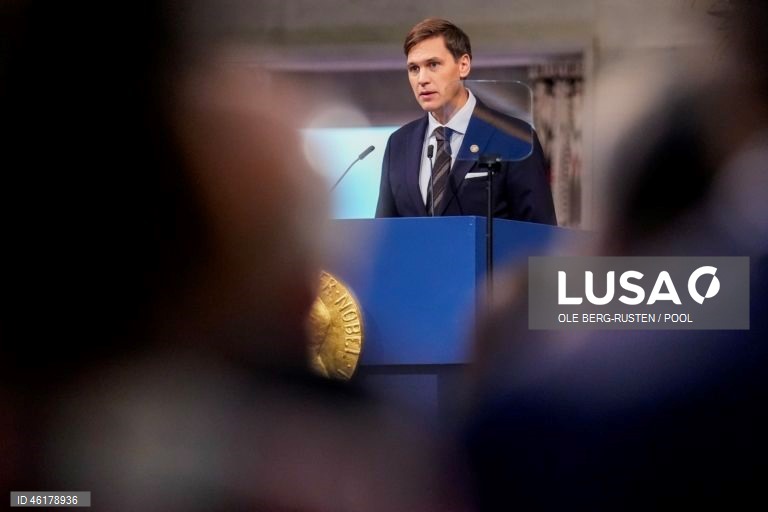 Noruega: Cerimónia de entrega do Prémio Nobel da Paz 2025