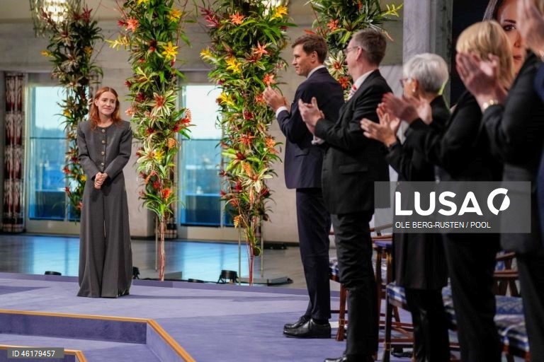 Noruega: Cerimónia de entrega do Prémio Nobel da Paz 2025