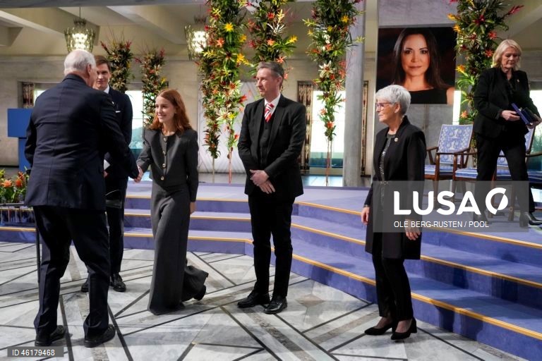 Noruega: Cerimónia de entrega do Prémio Nobel da Paz 2025