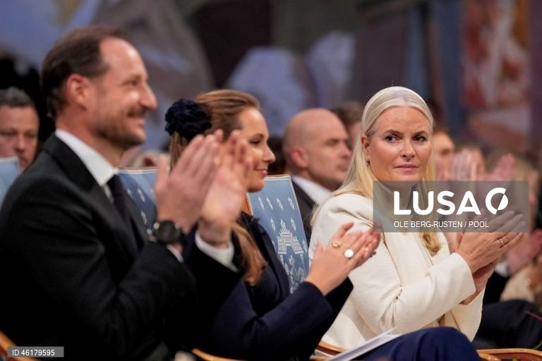 Noruega: Cerimónia de entrega do Prémio Nobel da Paz 2025