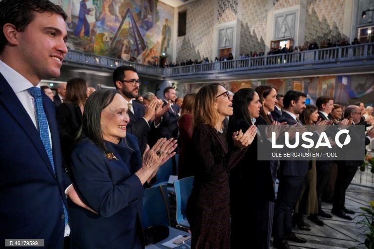 Noruega: Cerimónia de entrega do Prémio Nobel da Paz 2025