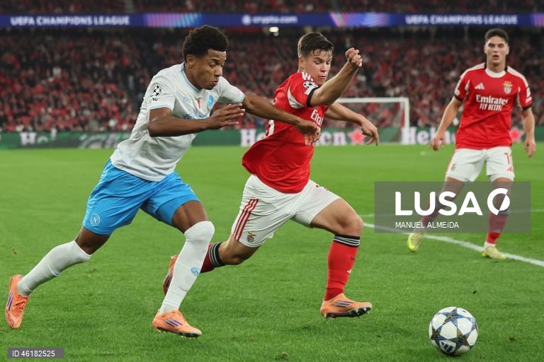O Benfica conseguiu hoje o segundo triunfo consecutivo na fase de liga da Liga dos Campeões em futebol, mantendo-se na corrida ao apuramento, ao vencer em casa o campeão italiano Nápoles por 2-0, em encontro da sexta jornada.
