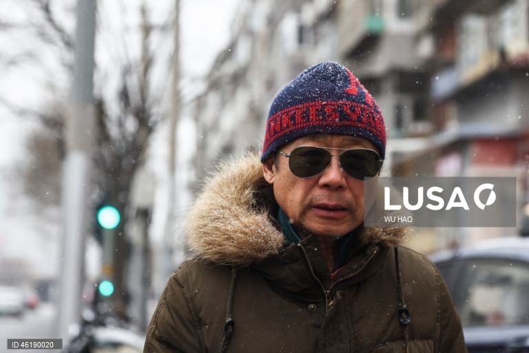 China: Neve em Pequim