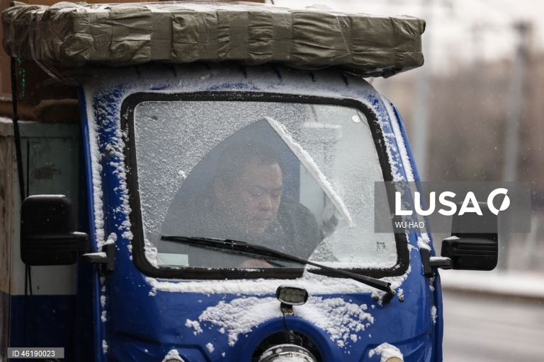 China: Neve em Pequim