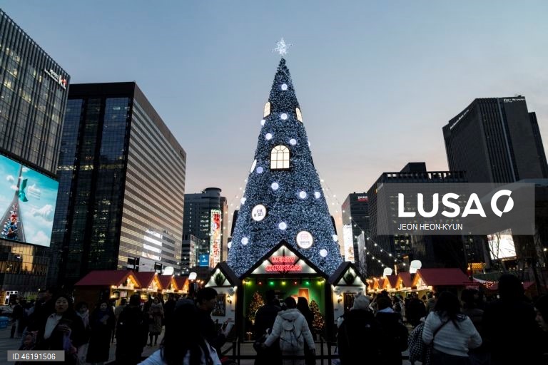 2025 Seoul Winter Festa abre em Seul