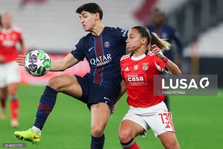 Futebol: Liga dos Campeões Feminina - Benfica vs Paris Saint-Germain