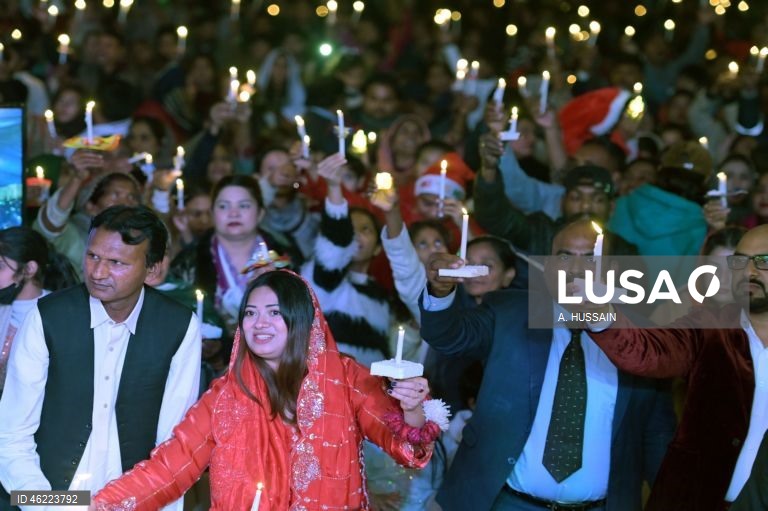 Paquistão: Preparativos para o Natal em Lahore