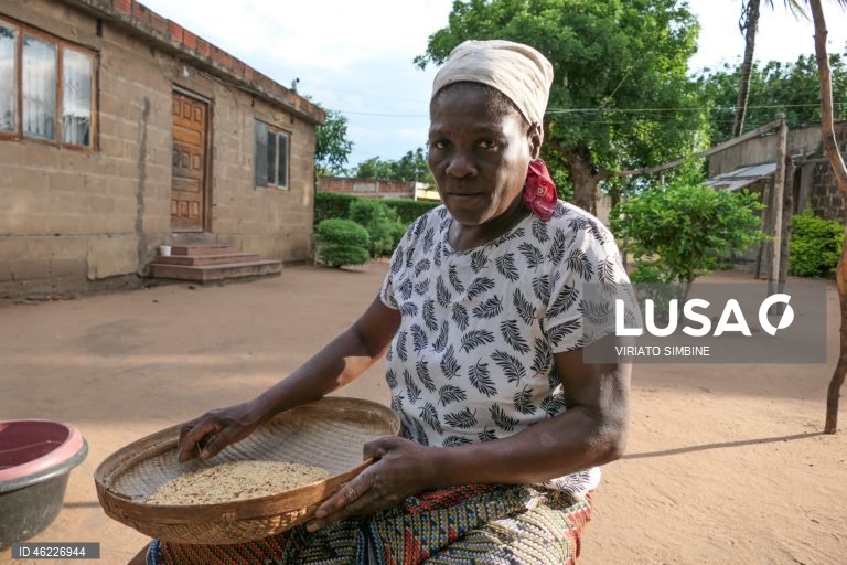 Moçambique: Venda de pasteis de feijão nas ruas de Maputo