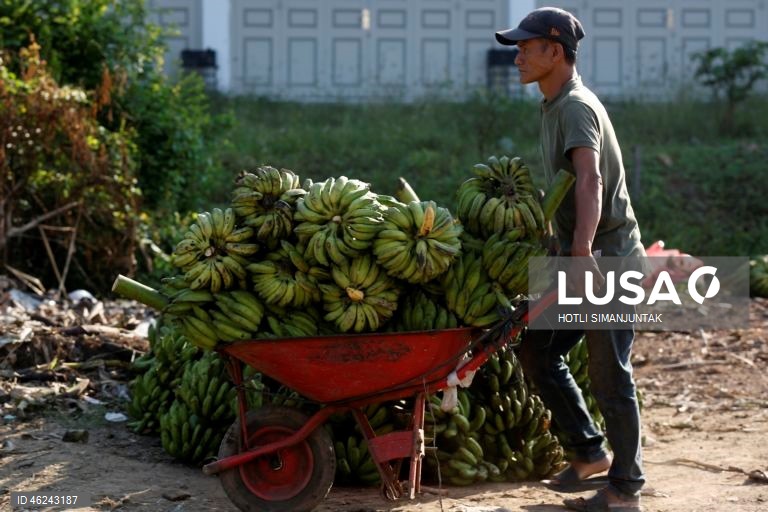 Indonésia: Mercado de rua em Aceh Besar