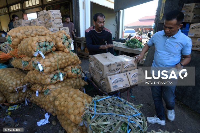 Indonésia: Mercado de rua em Aceh Besar