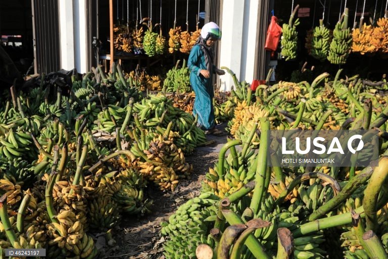 Indonésia: Mercado de rua em Aceh Besar