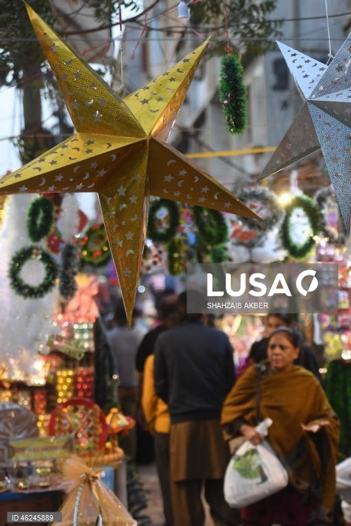 Paquistão: Preparativos para o Natal em Karachi