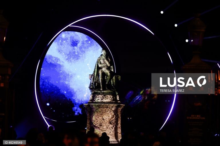 França: Festival de luzes em Paris