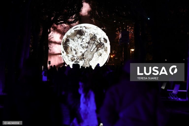 França: Festival de luzes em Paris