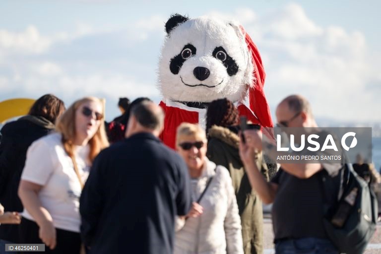 Reportagem fotográfica sobre o Natal, na Baixa de Lisboa, 23 de dezembro de 2025. ANTÓNIO PEDRO SANTOS/LUSA