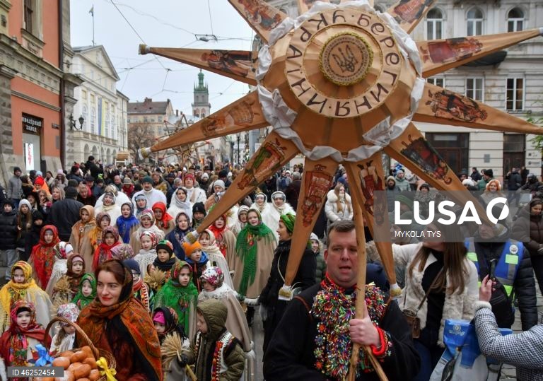 Ucrânia: Celebrações de Natal em Lviv