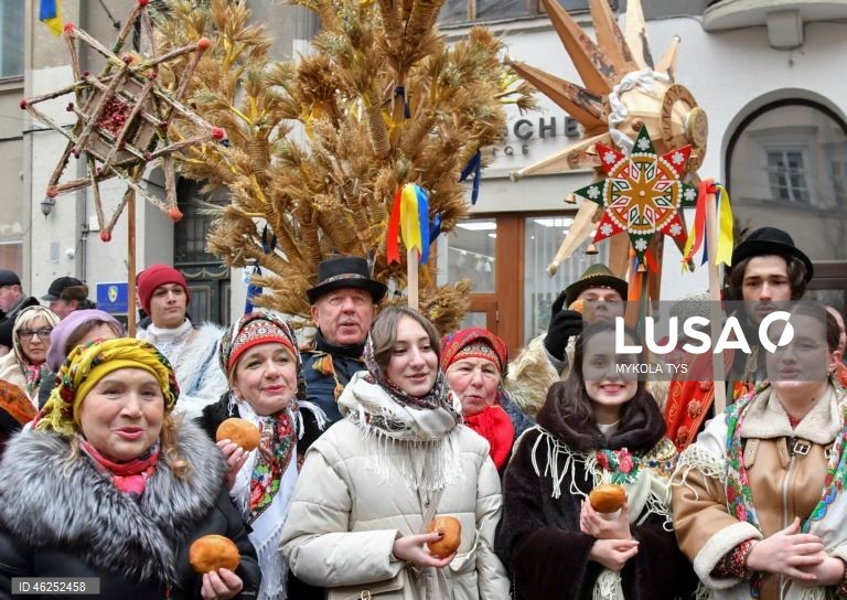 Ucrânia: Celebrações de Natal em Lviv