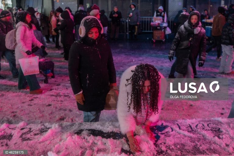 EUA: Tempestade de neve em Nova Iorque